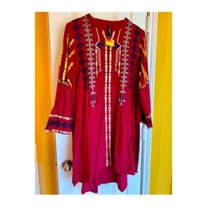Cotton Embroidered Tunic